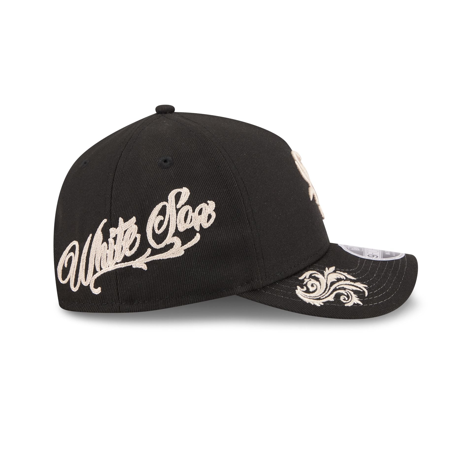 Chicago White Sox Script 9FORTY M-Crown A-Frame Snapback Hat
