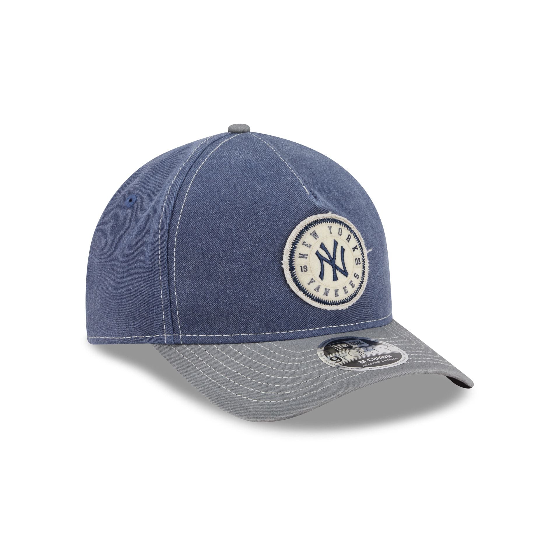 New York Yankees Felt 9FORTY M-Crown A-Frame Snapback Hat