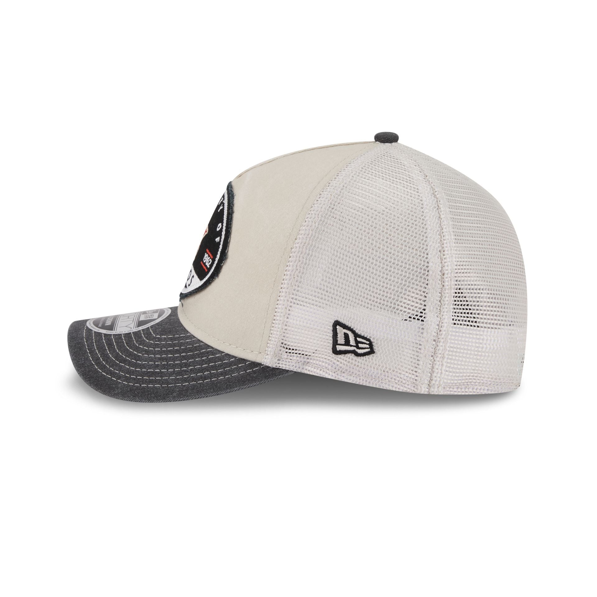 Houston Astros Frayed 9FORTY M-Crown A-Frame Trucker Hat