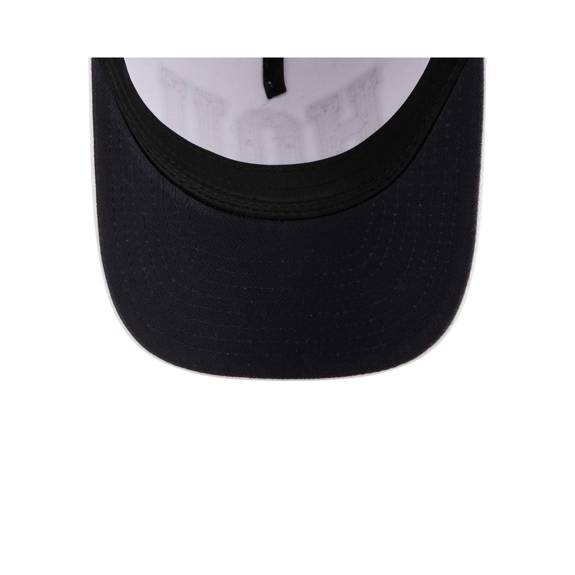 Houston Astros Optic White Felt Logo Women's 9FORTY M-Crown A-Frame Trucker Hat