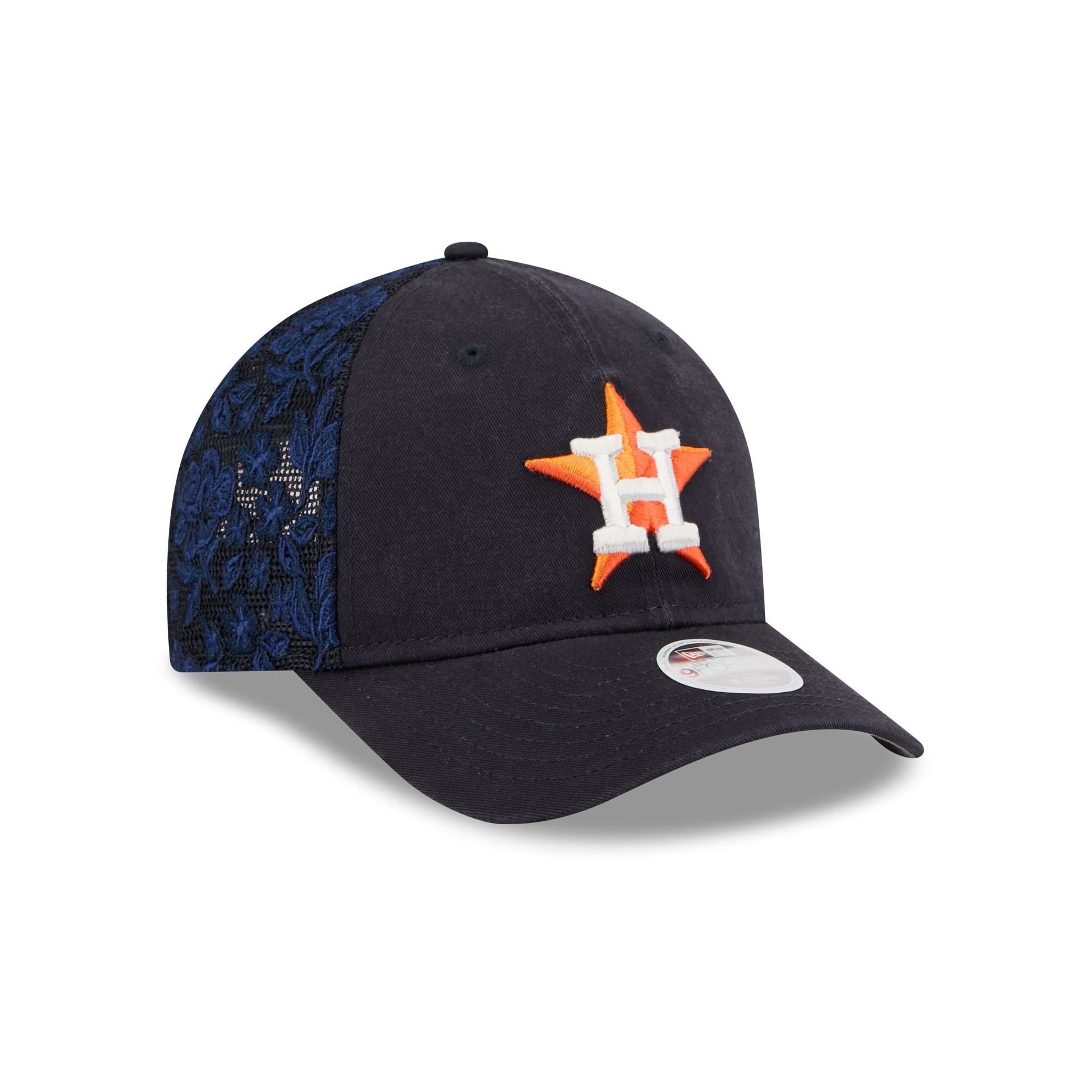 Houston Astros Floral Mesh Women's 9FORTY M-Crown Trucker Hat
