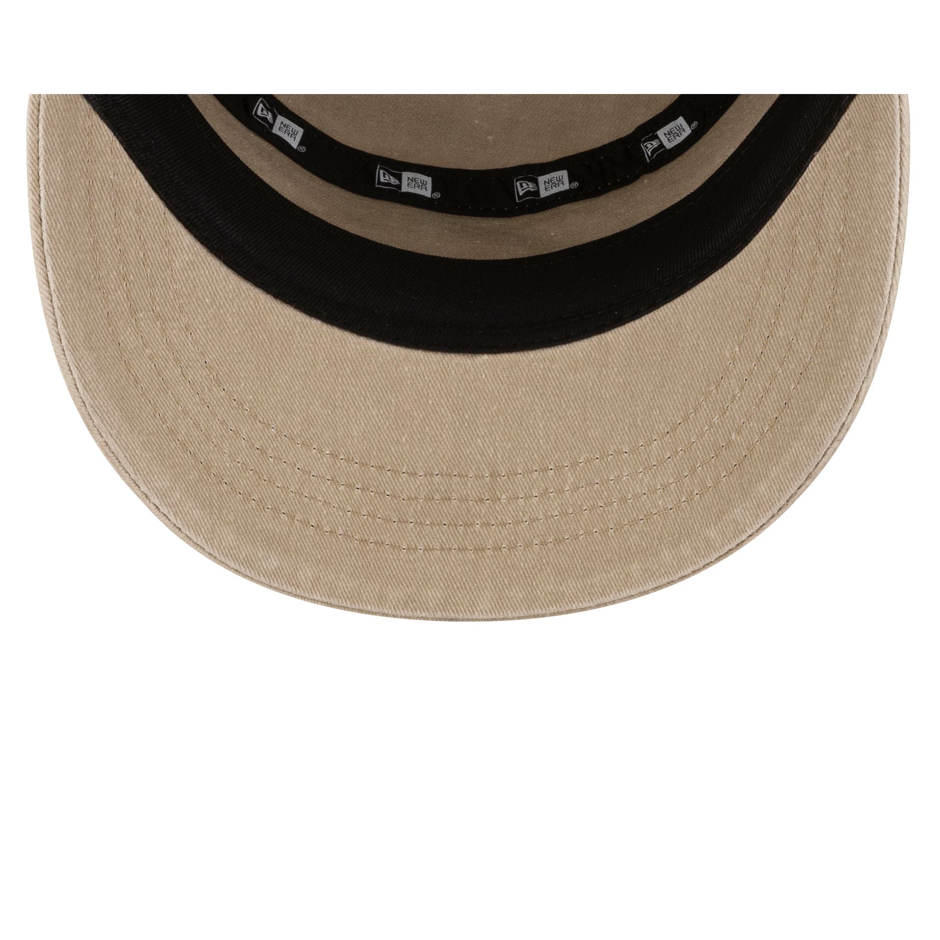 Atlanta Braves Pigment Dye Khaki Military Cap