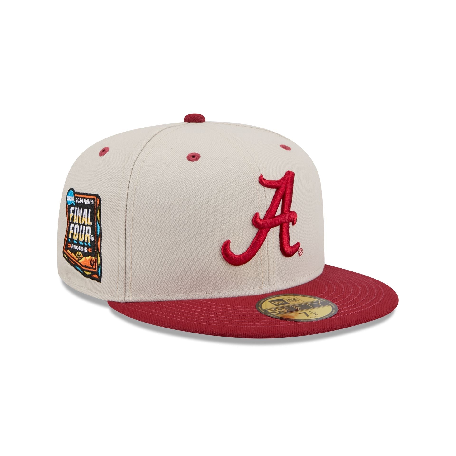 Alabama Crimson Tide Collegiate Two-Tone Chrome 59FIFTY Fitted Hat