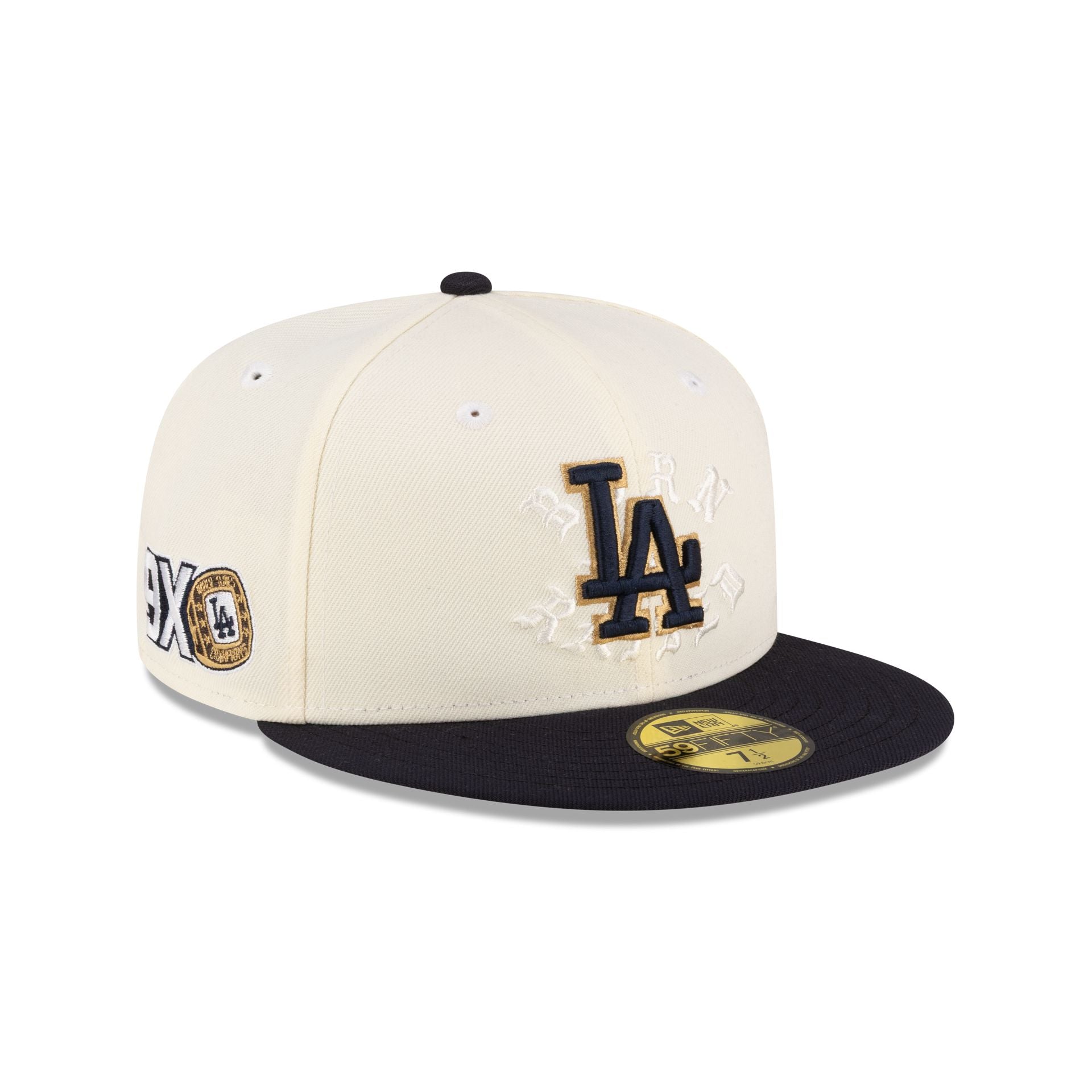 Born x Raised Los Angeles Dodgers 9x Champions 59FIFTY Fitted Hat