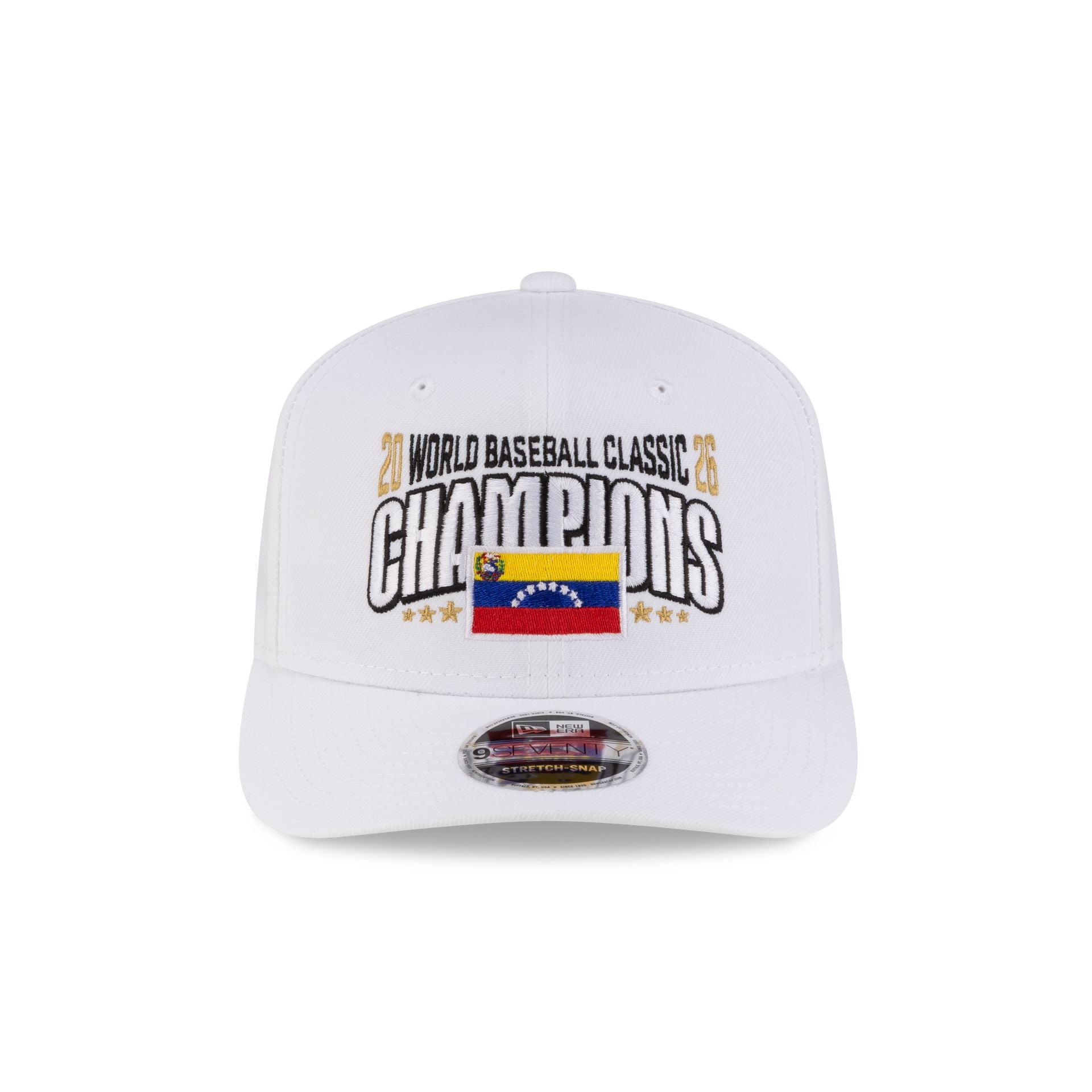 2026 World Baseball Classic Champions Venezuela 9SEVENTY Stretch-Snap Hat