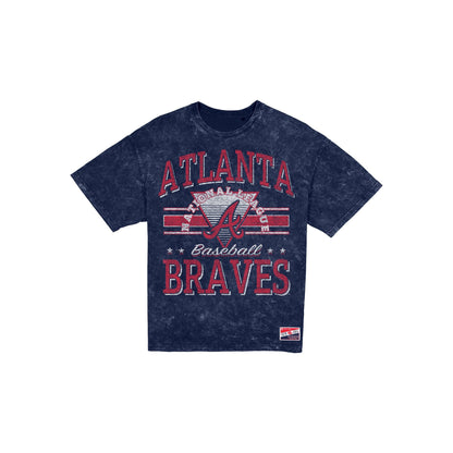 Atlanta Braves Throwback Vintage Wash Women's T-Shirt