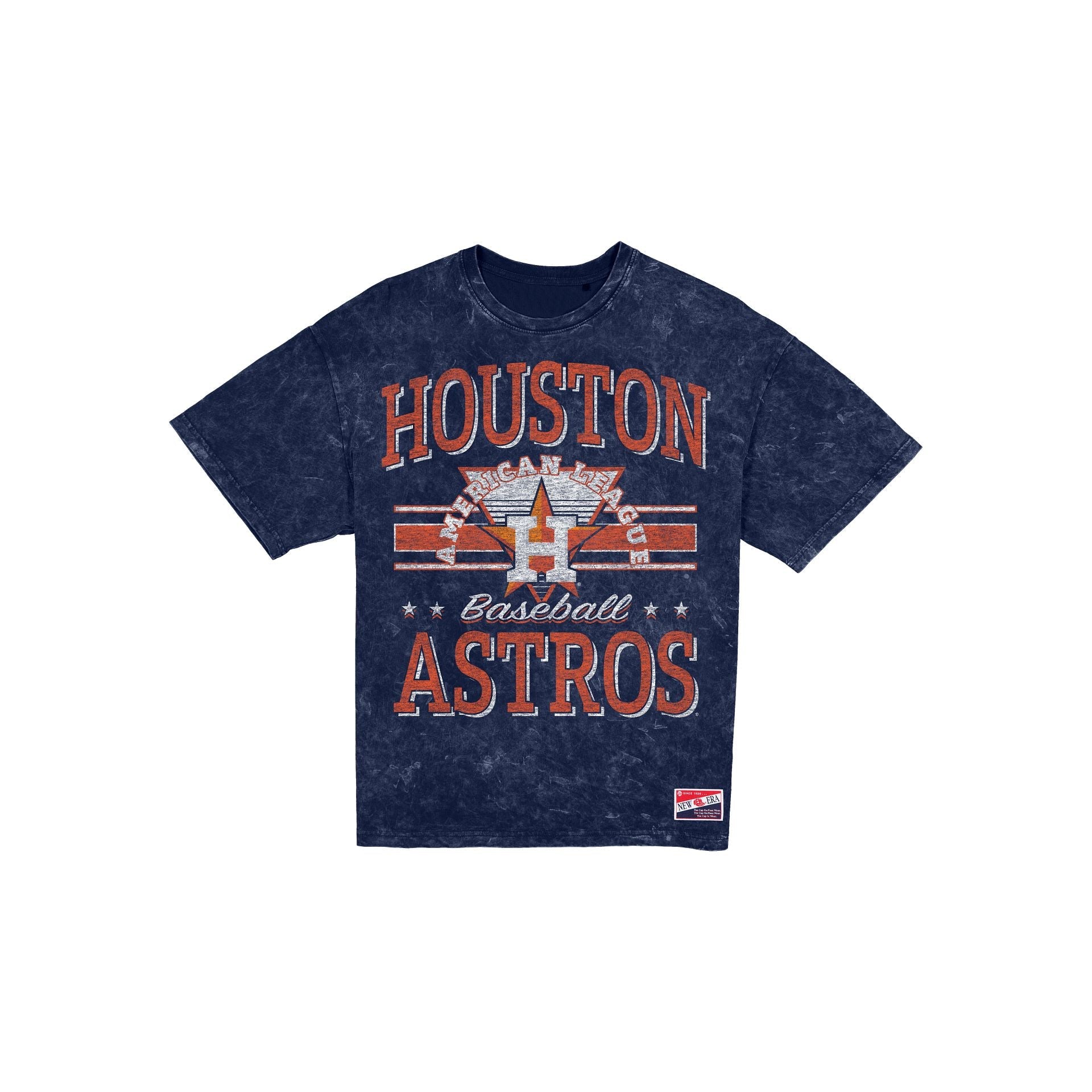 Houston Astros Throwback Vintage Wash Women's T-Shirt