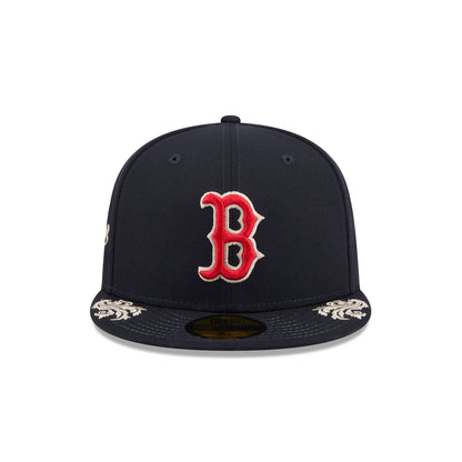 Boston Red Sox Script 59FIFTY Fitted Hat