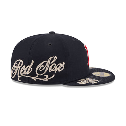 Boston Red Sox Script 59FIFTY Fitted Hat
