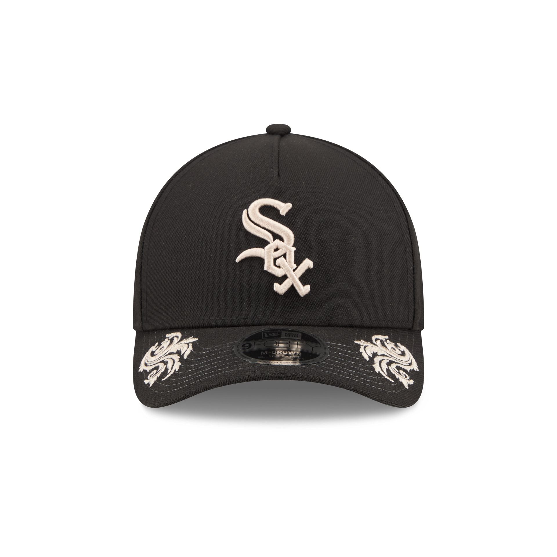 Chicago White Sox Script 9FORTY M-Crown A-Frame Snapback Hat