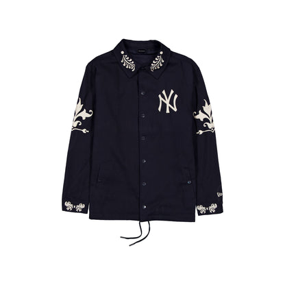 New York Yankees Script Coaches Jacket
