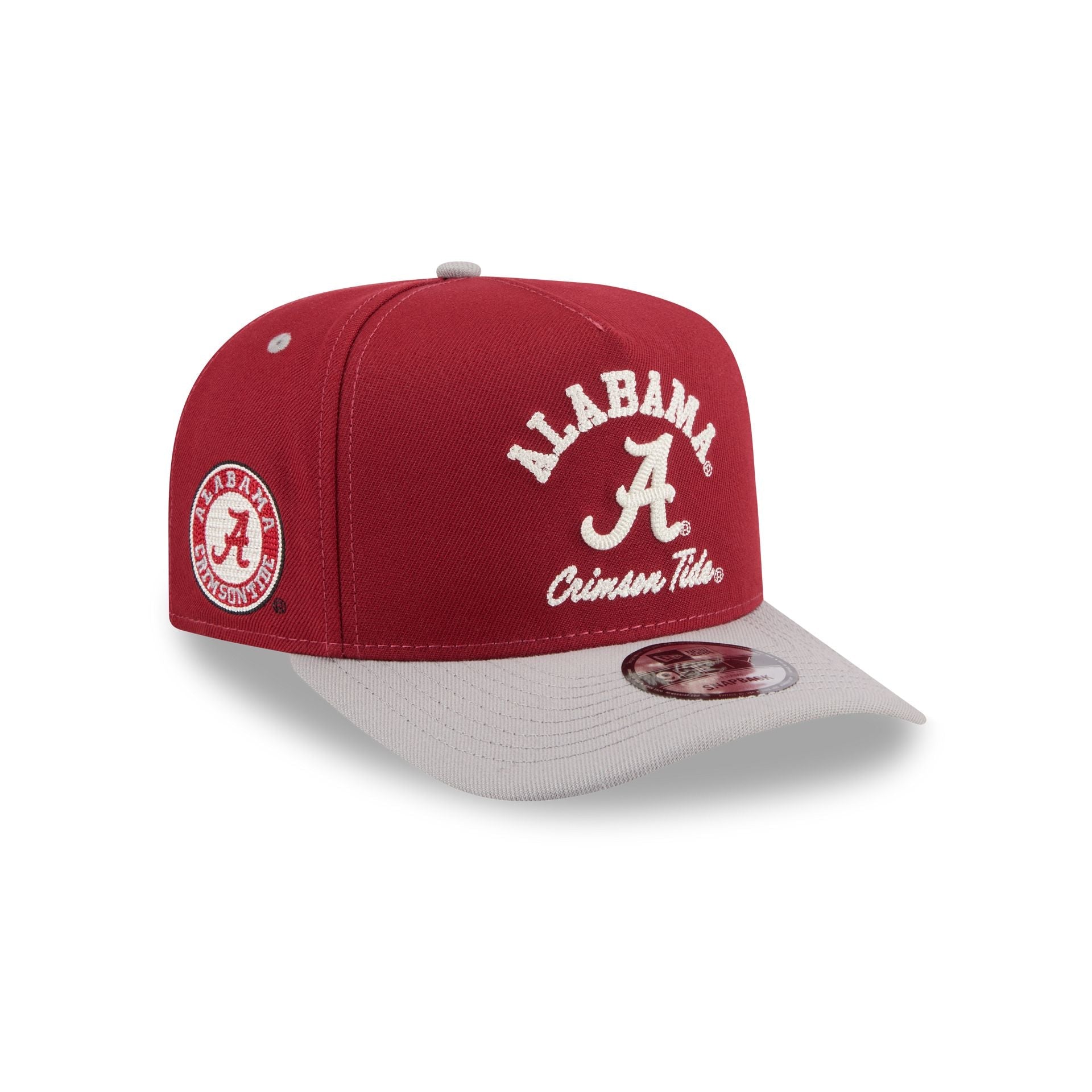 Alabama Crimson Tide Arched 9FIFTY A-Frame Snapback Hat
