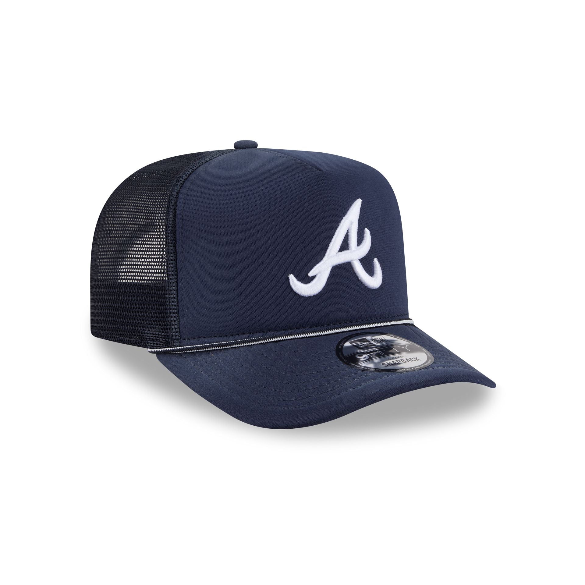 Atlanta Braves Worn 9FIFTY A-Frame Trucker Hat