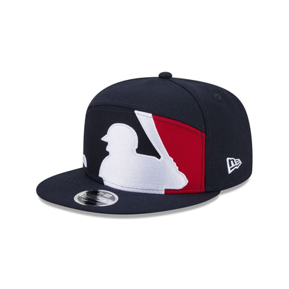 Atlanta Braves Batter Split Panel 9FIFTY Snapback Hat