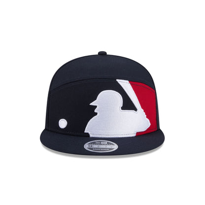 Atlanta Braves Batter Split Panel 9FIFTY Snapback Hat