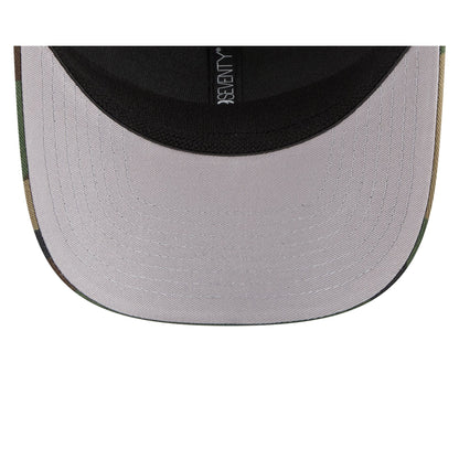 Alabama Crimson Tide Camo Canvas 9SEVENTY Trucker Hat