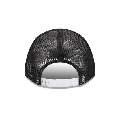 Chicago White Sox Optic White Felt Logo Women's 9FORTY M-Crown A-Frame Trucker Hat