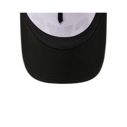 Chicago White Sox Optic White Felt Logo Women's 9FORTY M-Crown A-Frame Trucker Hat