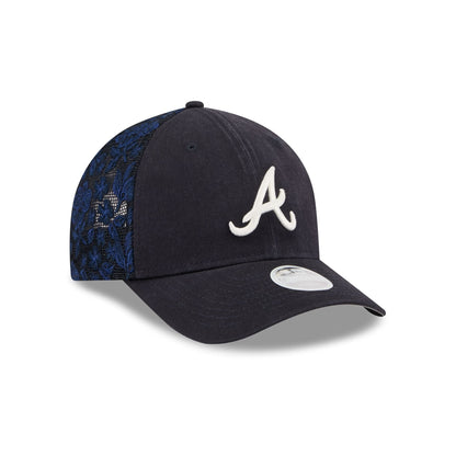 Atlanta Braves Floral Mesh Women's 9FORTY M-Crown Trucker Hat