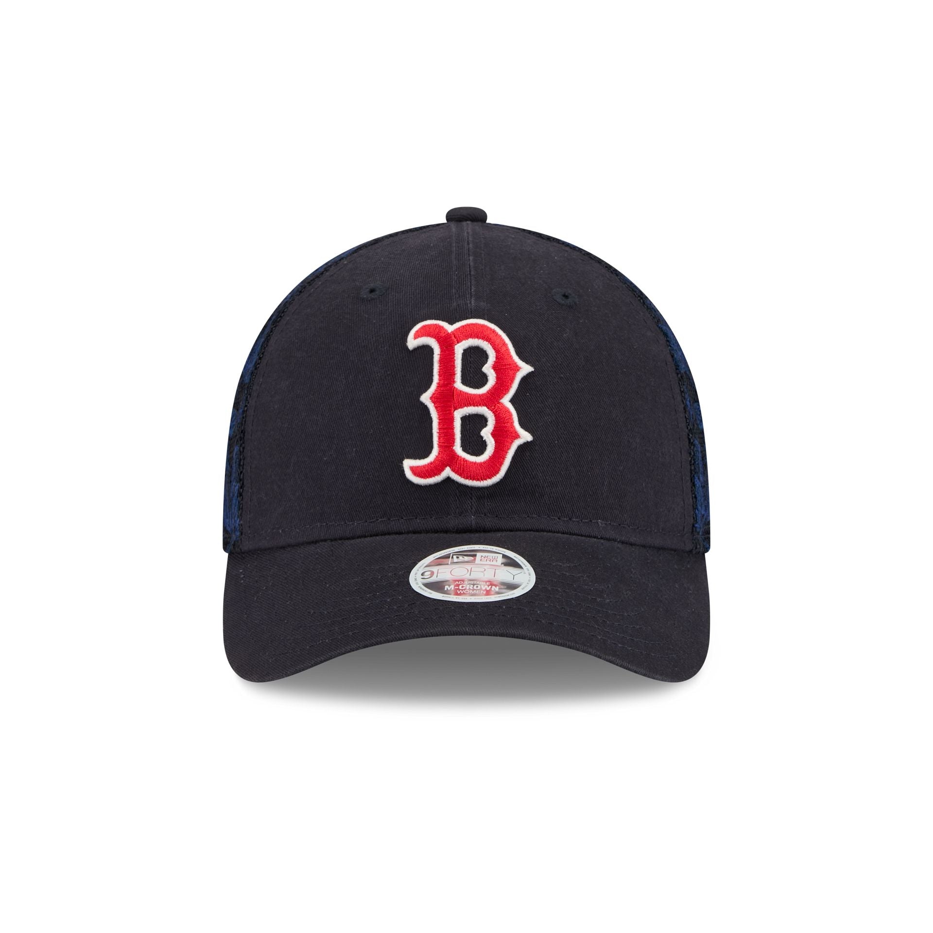 Boston Red Sox Floral Mesh Women's 9FORTY M-Crown Trucker Hat