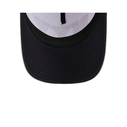 New York Yankees Optic White Felt Logo Women's 9FORTY M-Crown A-Frame Trucker Hat