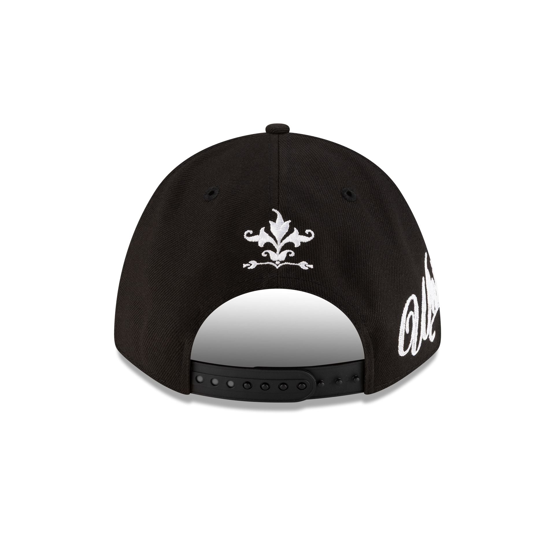 Chicago White Sox Script Black and White 9FORTY M-Crown A-Frame Snapback Hat