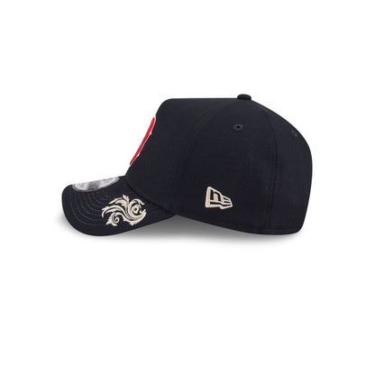 Boston Red Sox Script 9FORTY A-Frame Snapback Hat