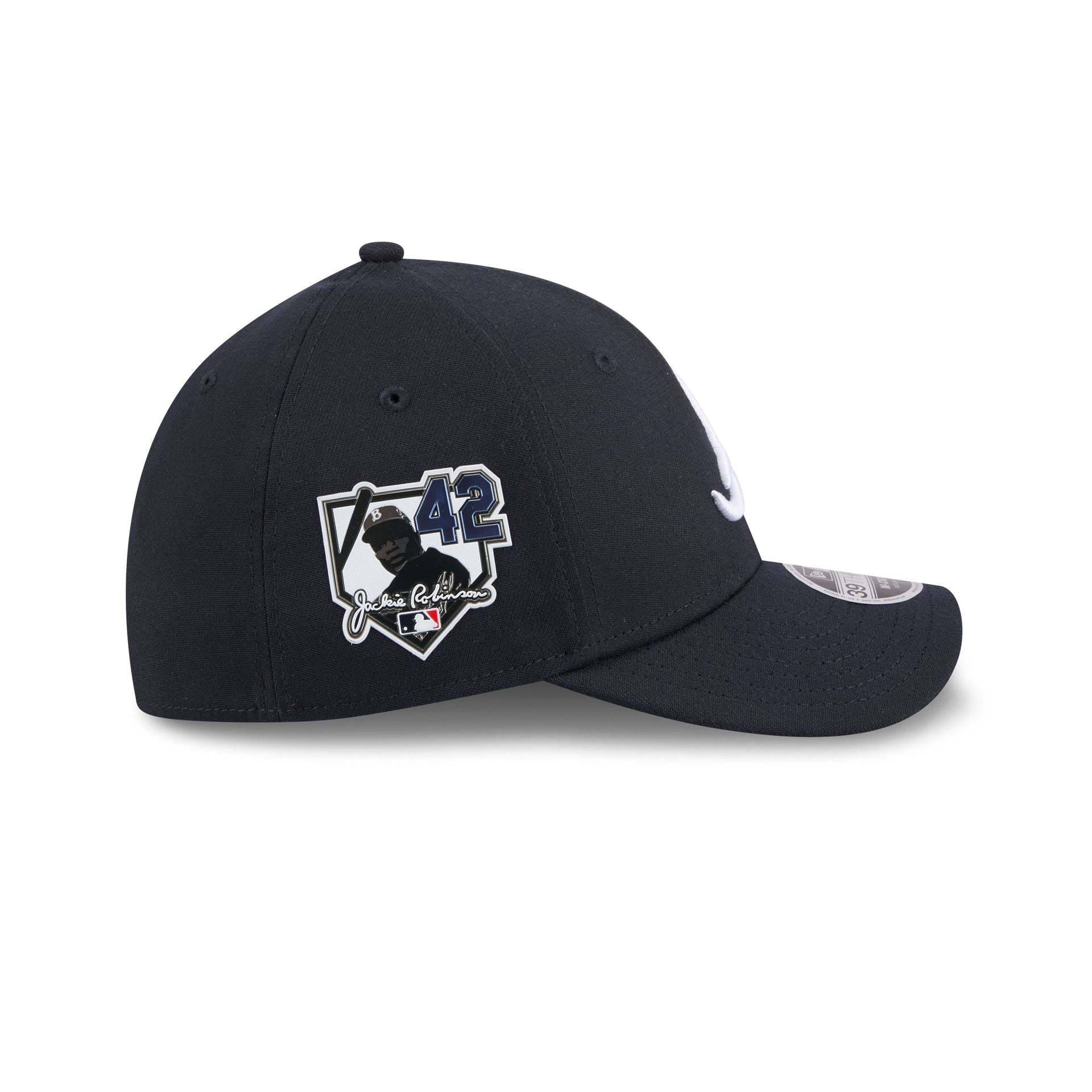 Atlanta Braves Jackie Robinson Day 2026 39THIRTY M-Crown Stretch Fit Hat