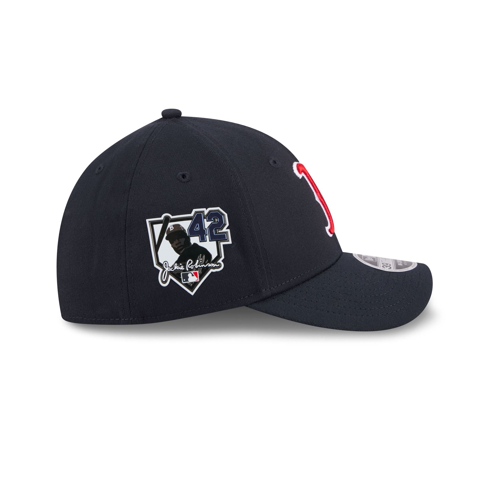 Boston Red Sox Jackie Robinson Day 2026 39THIRTY M-Crown Stretch Fit Hat