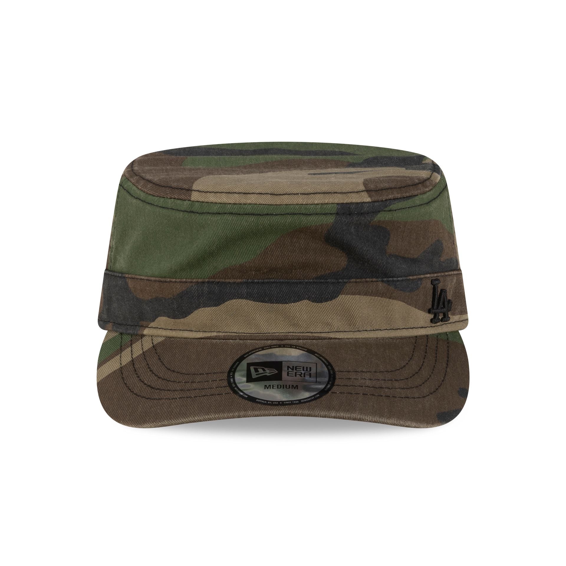 Los Angeles Dodgers Woodland Camo Military Cap