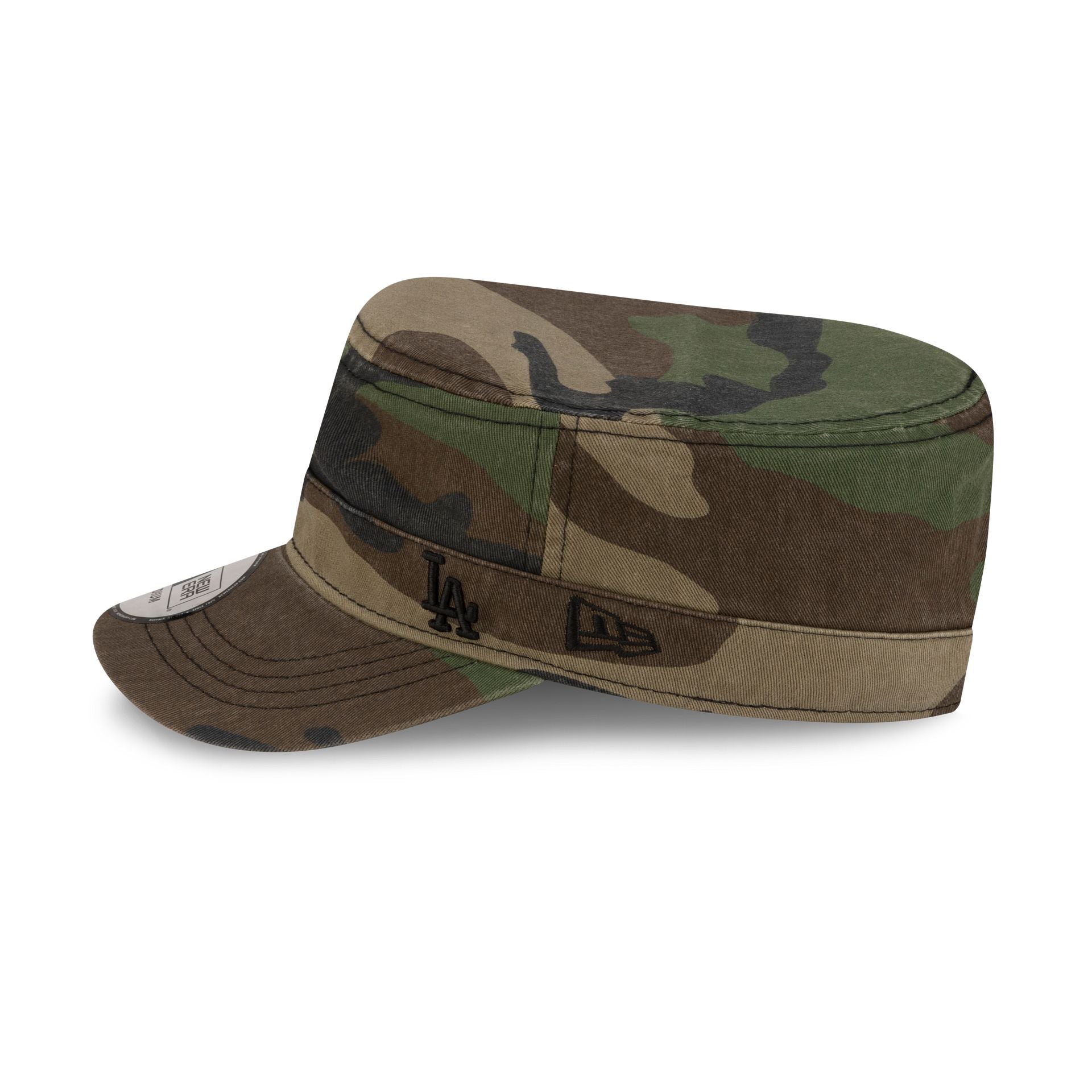 Los Angeles Dodgers Woodland Camo Military Cap