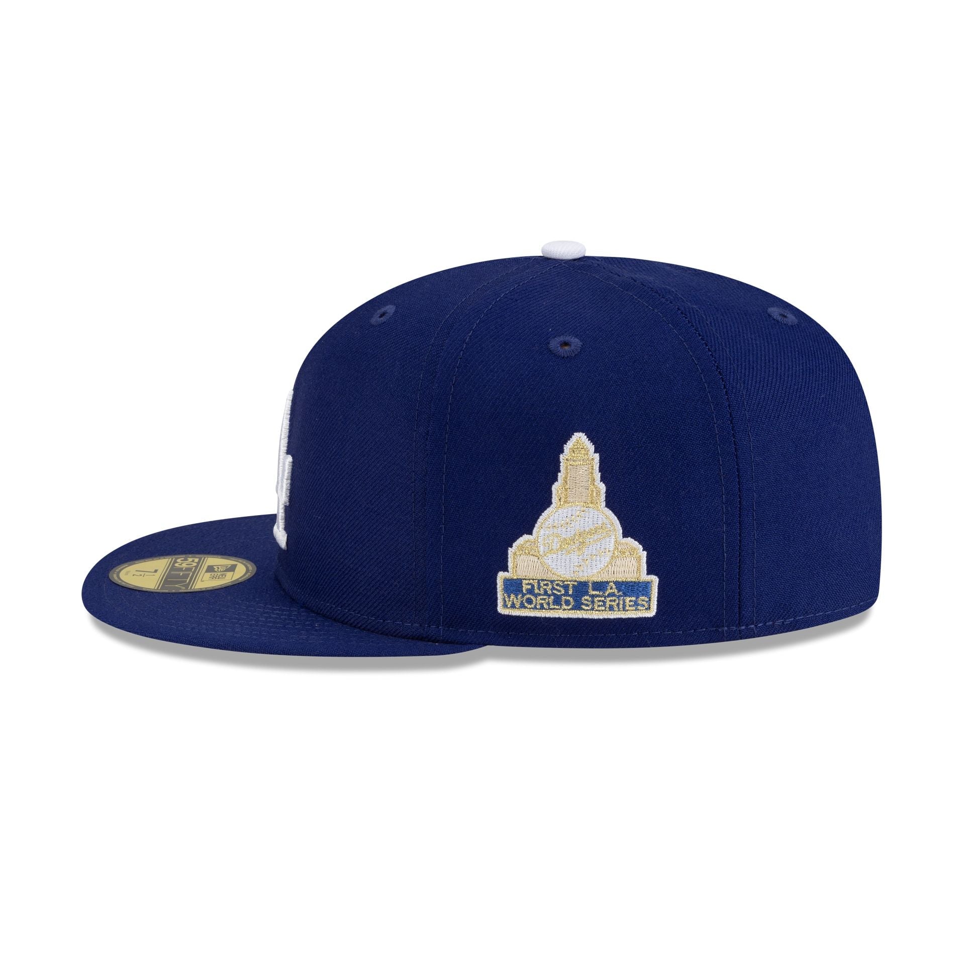 Los Angeles Dodgers 1959 World Series Champions Sidepatch 59FIFTY Fitted Hat