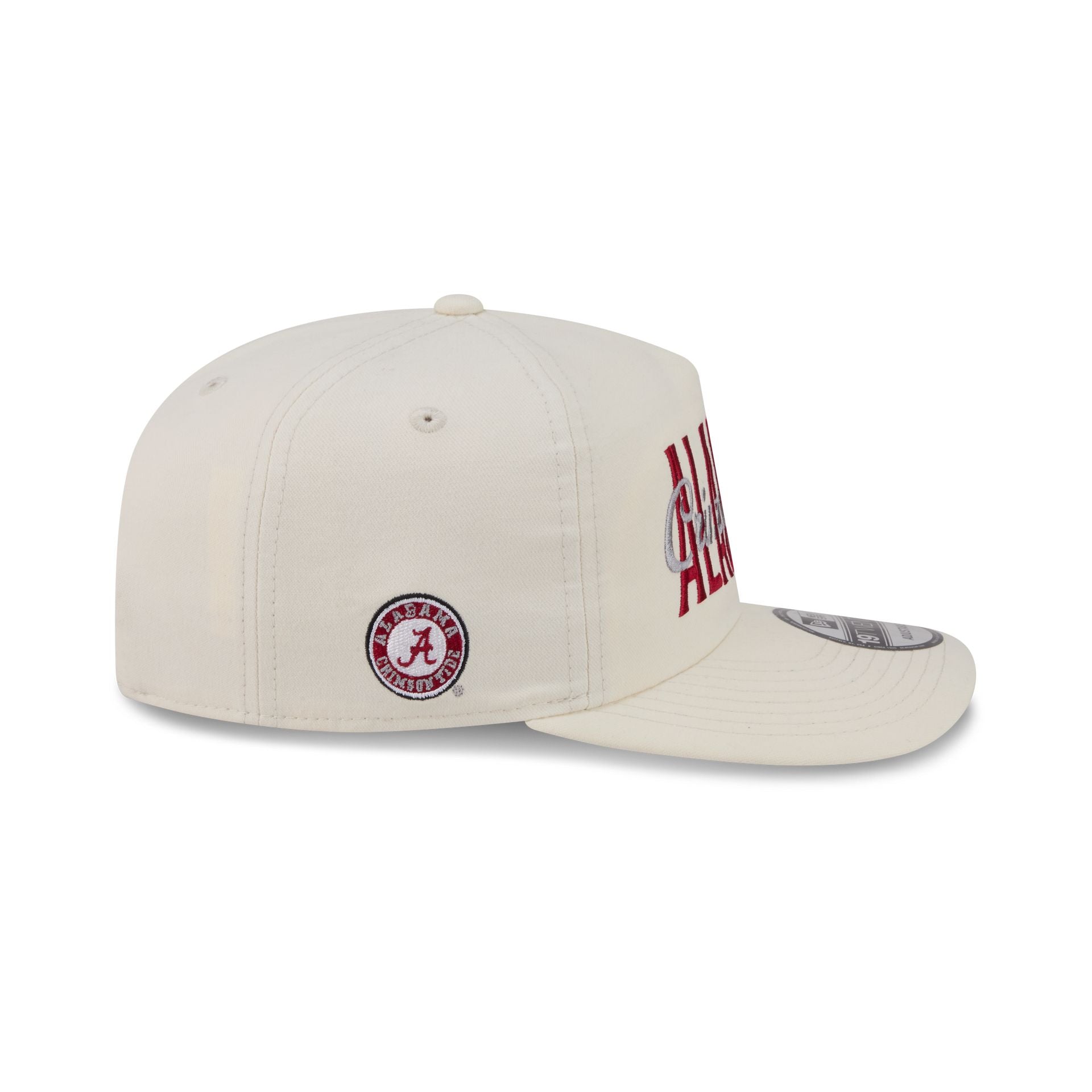 Alabama Crimson Tide Collegiate Script Ivory 19TWENTY Snapback Hat