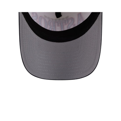 Houston Astros Opening Day Chrome White 9FORTY A-Frame Snapback Hat