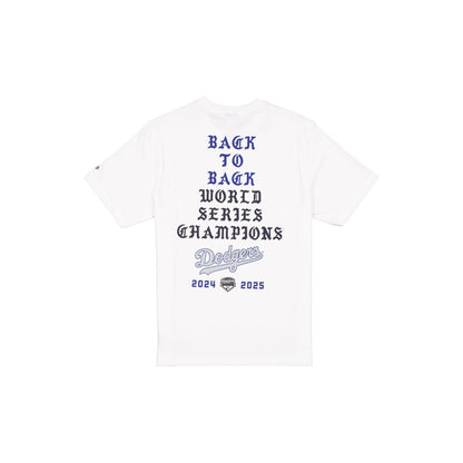 Born x Raised Los Angeles Dodgers Back to Back White T-Shirt