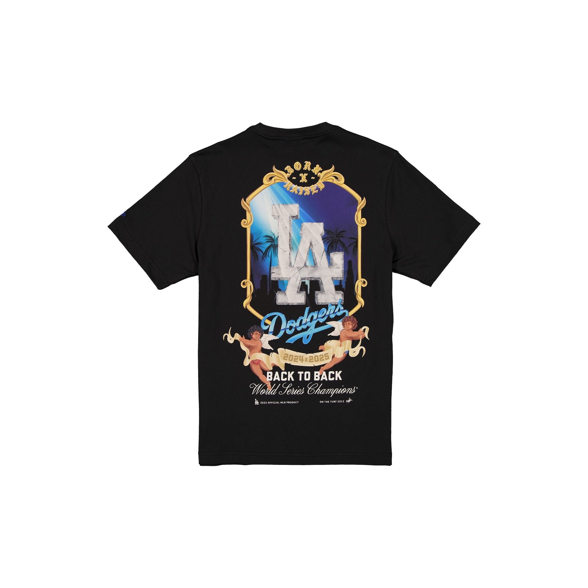 Born x Raised Los Angeles Dodgers Back to Back T-Shirt