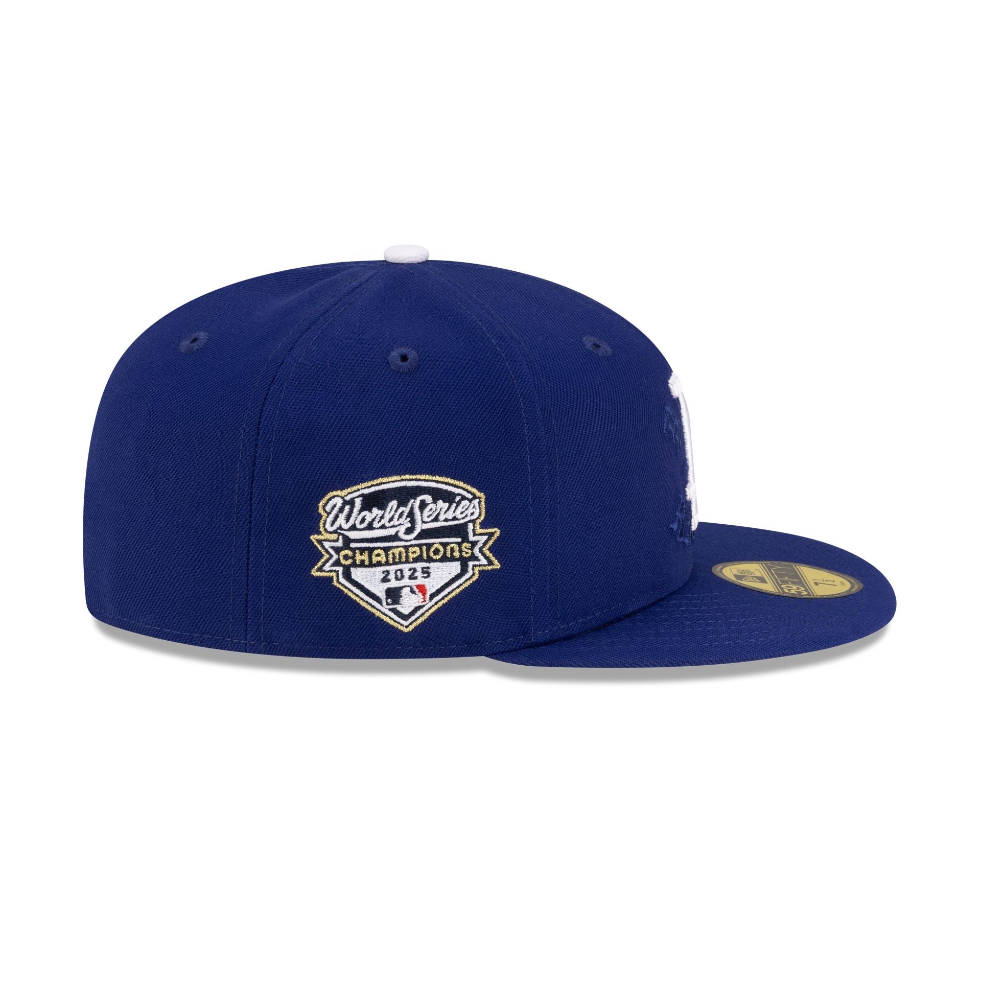 Born x Raised Los Angeles Dodgers 2025 World Series Champions 59FIFTY Fitted Hat